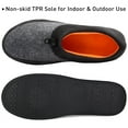 thumbnail image 4 of VONMAY Men's Slippers House Shoes Anti-skid Slippers Memory Foam Indoor Outdoor, 4 of 6