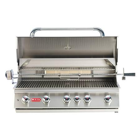 Bull Brahma 5 Burner Built-In Gas Grill (Best Small Infrared Gas Grill)