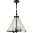 thumbnail image 2 of Elk Home 17-Inch Wide The Holding Pendant, Transitional, Matte Black, 2 of 2