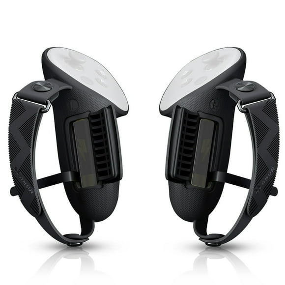 HLONK Controller Grips Cover Fit for Meta/Oculus Quest 3 Accessories with Battery Opening Cover Knuckle Straps