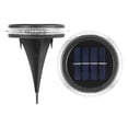 thumbnail image 2 of Xihbxyly Luces Led de Jardín, Decoración Solar para Exteriores, 8 Led Brillantes, Construcción Duradera de Abs y Acrílico, Sin Cableado, Perfectas para Jardín, Camino y Terraza, Paquete de 2, 11,2 X, 2 of 5