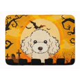 thumbnail image 1 of Carolines Treasures BB1816RUG Halloween Buff Poodle Machine Washable Memory Foam Mat, 1 of 4