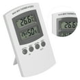 thumbnail image 1 of Termómetro, Monitor LCD De Temperatura Y Humedad Montable En La Pared Portátil De Alta Precisión Para Interiores Y Exteriores Para El Hogar Para Invernaderos, 1 of 8