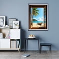 thumbnail image 7 of Diamond Art Kits for Adults - 5d Tropical Beach View Through Window Diamond Painting for Adults, Diamond Art for Adults Beginners, Diamond Painting Kits for Adults for Home Wall Decor, 7 of 7