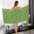 thumbnail image 7 of Sexy Leopard Print Bath Towels Set,2 Piece Towels for Bathroom,Pure Cotton Soft Highly Absorbent 1 Bath Towels,1 Hand Towels,Bathroom Towels Set Wash cloth, 7 of 7