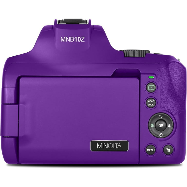 Minolta 64MP Auto Focus Digital Camera 10x Optical Zoom, 4K Minolta 64MP Auto Focus Digital Camera 10x Optical Zoom, 4K