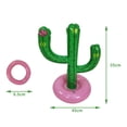thumbnail image 3 of Anillos de Cactus Inflables Hugo juego de lanzamiento inflable Accesorios de Lanzamiento para Piscina, 3 of 5