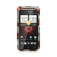 thumbnail image 2 of DreamWireless Rhinestone Diamond Bling Hard Snap-in Case Cover For HTC Droid Incredible (LTE version), Silver/Red, 2 of 2