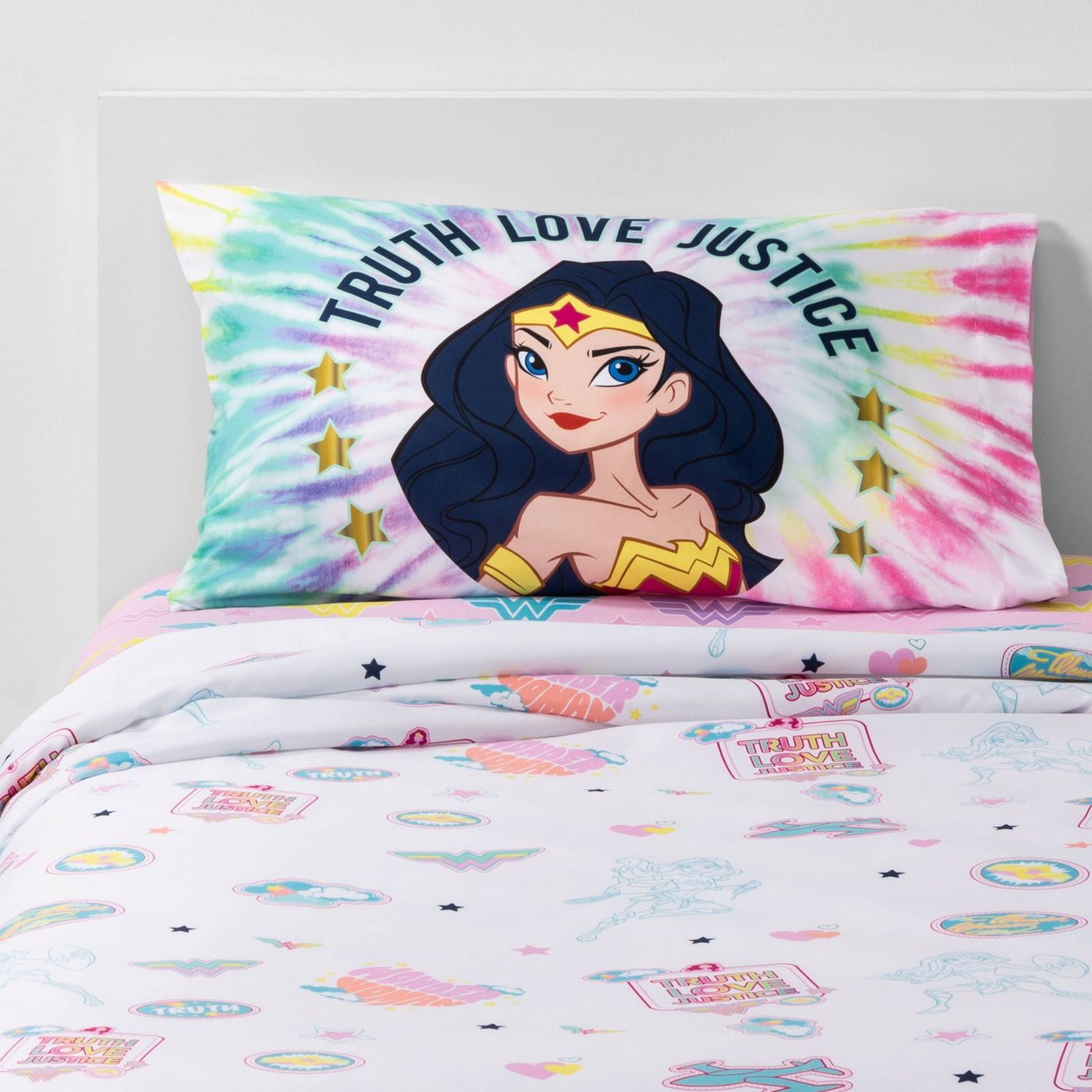 Wonder Woman Lasso Of Truth 3 Piece, Wonder Woman Bed In A Bag Twin