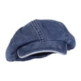 thumbnail image 4 of Sombrero de de mezclilla para mujeres 8 paneles sombrero octogonal para caminar Azul oscuro, 4 of 8