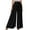 Black, variant on XFLWAM Womens Wide Leg Palazzo Pants High Waisted Lounge Pant Smocked Pleated Loose Casual Pant Suits for Women Green XL