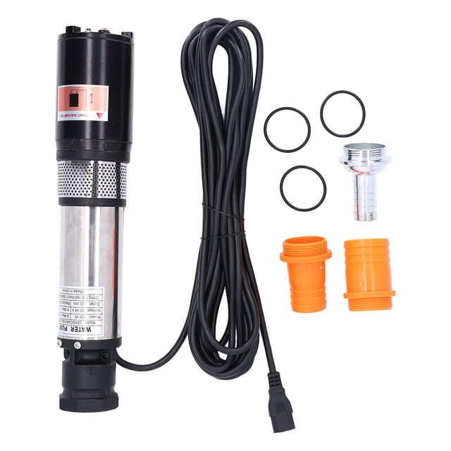 Stainless Steel Solar Pump,DC 48V Solar Water High Lift Solar Pump D V Solar Pump Built for Precision
