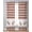 Cappuccino, variant on Farmhouse Green Plaid Sheer Curtains 84 Inch Length 2 Panels Set for Living Room/Bedroom, Vintage Country Cock Checkered Kitchen Curtains Grommet Semi-Sheer Curtains Window Treatments 42"x84"x2