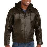Generic Men's Wool Jacket With Removable Hoodie