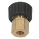 thumbnail image 1 of Adaptador para Lavadora A Presión, Latón, Caucho, Anticorrosión, G1/4 Pulgadas A M22 X 1,5 mm, Kit de Repuesto de Rosca para Manguera de Lavadora a Presión para Fácil, 1 of 7