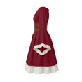 thumbnail image 6 of Women's Renaissance Peasant Dress Off Shoulder Ruffle Long Sleeve A-Line Midi Dress with Lace-up Corset Belt Medieval Vintage Halloween Costume Fair Festival Outfit, 6 of 8