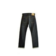 Saucezhan 316XX-18OZ Mens Jeans Straight Leg Regular Fit Mid Rise Sanforized Selvedge Denim 18 oz