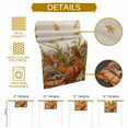 thumbnail image 6 of Table Runner Dresser Scarves 60 Inch Long,Thanksgiving Pumpkin Wheat Hedgehog Linen Dining Table Runners Farm Corn Maple Leaf on Flax Tabletop Scarf for Wedding Holiday Party Kitchen, 6 of 9