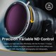 thumbnail image 3 of Filtro ND variable NiSi Swift True Color 72 mm ND2-ND32, 3 of 9