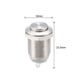 thumbnail image 3 of Interruptor de botón pulsador metálico momentáneo Unique Bargains 12mm de diámetro de montaje 1NO 1NC COM DC 30V 0.1A 23.5 x 16mm, 3 of 5