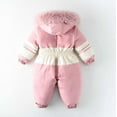 thumbnail image 7 of Cowsor Toddler Snowsuit Baby Boy Girl Winter Snow Ski Suit Clothes Hooded Jumpsuit Romper Coat Outwear, 7 of 7