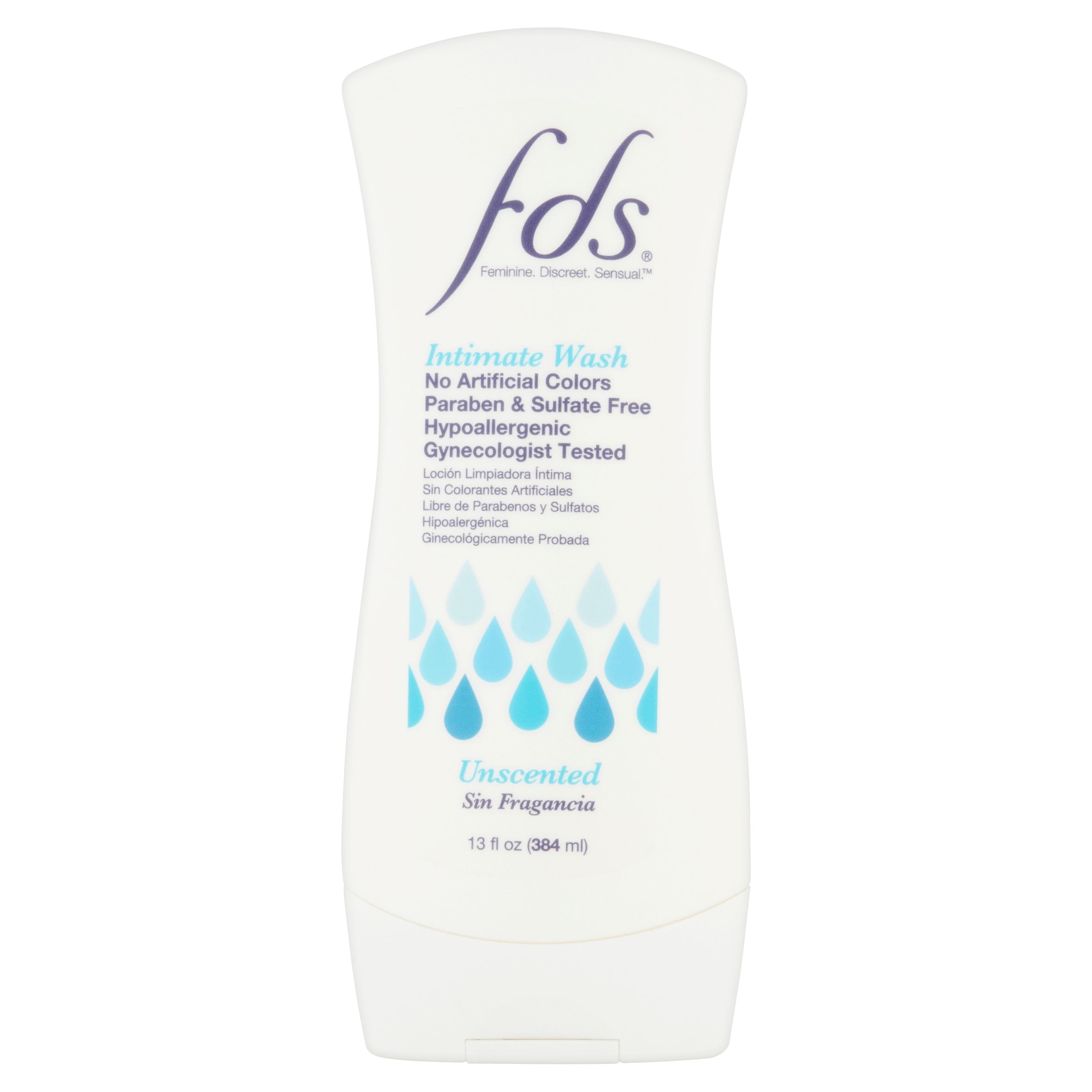 FDS Unscented Intimate Feminine Wash, 13 fl oz