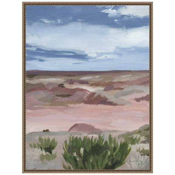 Amanti Art Petrified Forest Framed Canvas Wall Art Print