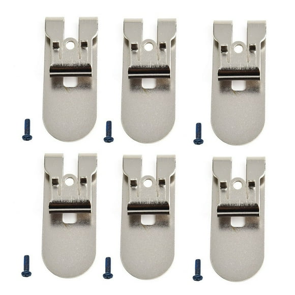 MYG 6pcs N435687 Belt Clip with Screw for DCF620 DCF620B DCF622 Drywall Screwgun