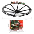 thumbnail image 5 of Christmas Toy Train Set with Light and Sound Electric Train Toy Santa's Express Delivery Christmas Train Toy Gift for Kids, 5 of 8
