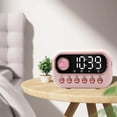 thumbnail image 1 of IROINID Bluetooth Speaker,Small Speaker,Portable Bluetooth Speakers TWS,Intelligent Bluetooth Sound,Alarm Clock,Speaker,Clock Subwoofer,Portable Mini Desktop,Home,Outdoor TWS,New Model, 1 of 4