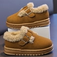 thumbnail image 5 of REDARER Winter Warm Lined Boots for Girls Kids Outdoor Comfortable Soft Sole Casual Toddler Footwear,Winter Boots,Girls Boots,Size:5.5-6 Years, 5 of 9
