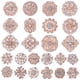thumbnail image 2 of Broches de perlas Hugo Pin de broche de perlas 24 piezas aleación floral, 2 of 7