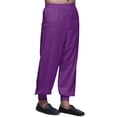 thumbnail image 2 of Atasi Mens Rayon Solid Readymade Harem Pajama Ethnic Wear Elastic Bottom Pant, 2 of 5