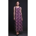 thumbnail image 2 of Bimba Robe de Soirée Longue Maxi Dos Nu à Bretelles Spaghetti Imprimée Florale en Rayonne pour Femmes-TTTG, 2 of 5