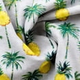 thumbnail image 5 of UVEASISHA Mens Short Sleeve Hawaiian Shirts Casual Pineapple Palm Tree Printed Button Down Shirt Summer Tropical Beach Vacation Clothes Birthday Gifts for Dad Gray XXL, 5 of 8