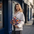 thumbnail image 6 of FORMRS 15-15.6 inch Laptop Sleeve Case Soft Carrying Quilted Computer Bag Cover, Purple Flowers, 6 of 7