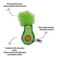 thumbnail image 4 of Pet Zone Avocado Catnip Filled Plush Cat Toy, 4 of 4