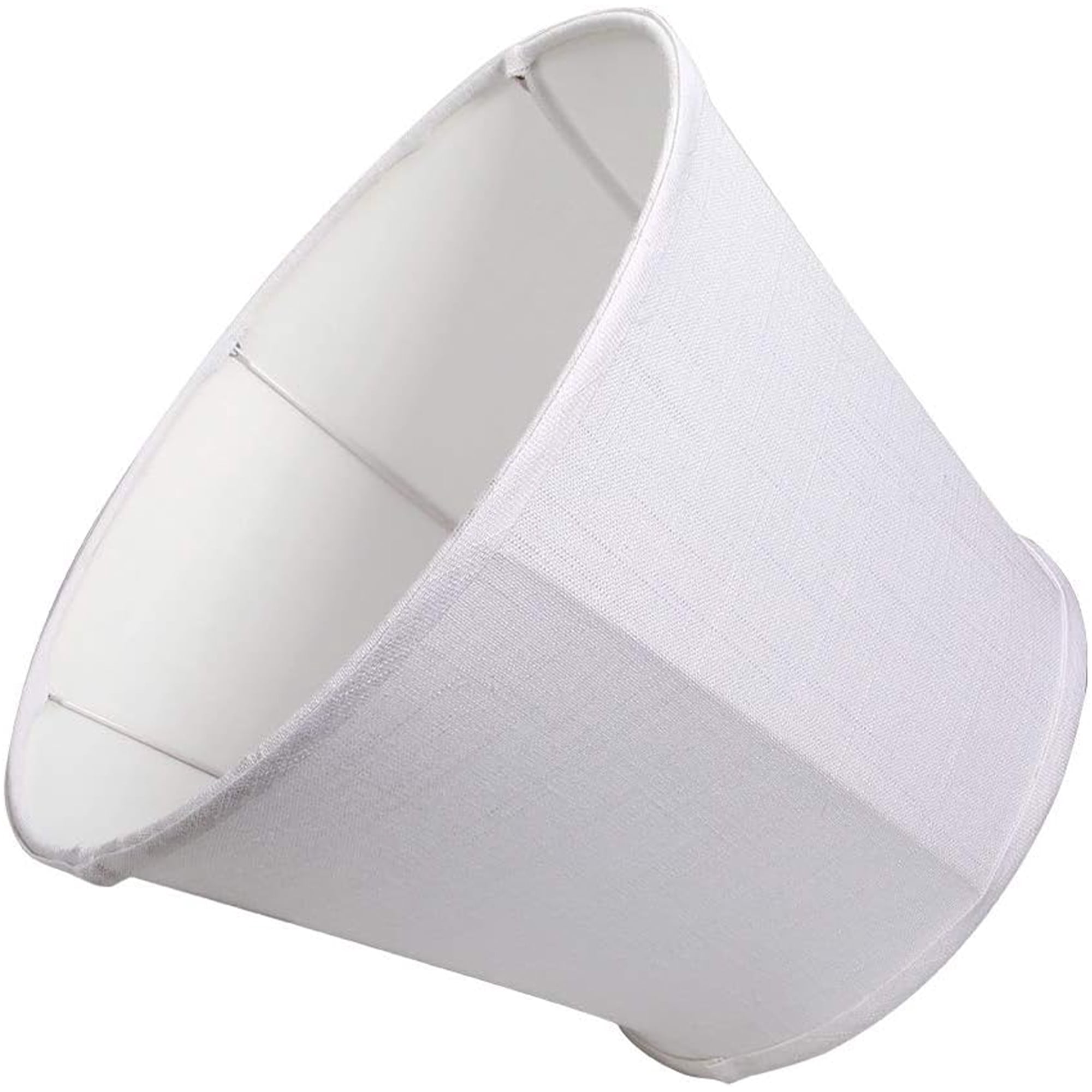 TOOTOO STAR White Lamp Shade Set of 2, 10 x 14 x 10 inch Decorative Linen Shade