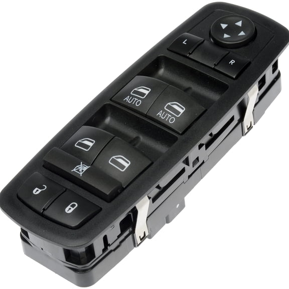 Dorman 901-685 Front Driver Side Master Window Switch - 10 Button for Specific Chrysler / Jeep Models