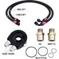 thumbnail image 4 of Kit de Enfriador de Aceite EVIL ENERGY 10 Filas 10AN para Transmisión y Motor, 4 of 6