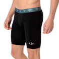 thumbnail image 1 of Short Deportivo UIN Lycra Negro Liso Talla GD, 1 of 2