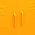 thumbnail image 5 of vidaXL Armoire de Rangement Jaune Moutarde 80x35x101,5 cm Acier, 5 of 5