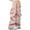 Pink, variant on Alkepwun Cargo Pants for Women High Waist Baggy Casual Solid Parachute Trousers Loose Fit Y2K Streetwear with Multi Pockets