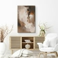 thumbnail image 4 of PixonSign Canvas Wall Art Pastel Grunge Watercolor Brown Abstract Artwork Colorful Oil Paintings Modern Prints Minimalism Contemporary Nordic Decorative for Rooms - 24"x36", 4 of 5