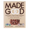 thumbnail image 1 of Made Good - Organic Crispy Squares Chocolate Chip - 6 Bars, 1 of 7