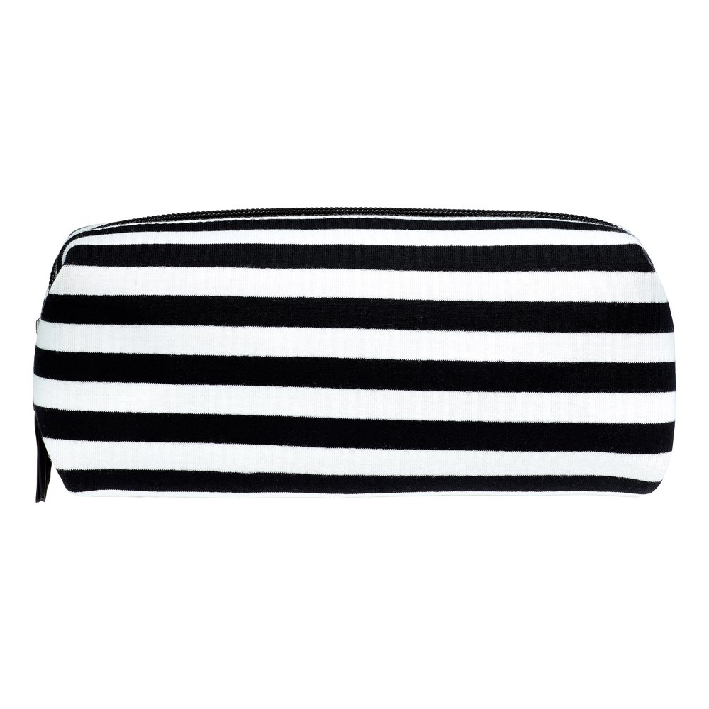 Pen + Gear Pencil Pouch, Black & White