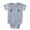 Heather Grey, variant on CafePress - Gothiccross2_Tr - Cute Infant Baby Football Bodysuit
