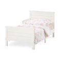 thumbnail image 1 of Forever Eclectic Woodland Toddler Bed with Rails, Brushed Cotton, 1 of 4
