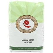 Coffee Bean Direct Dark Roast Whole Bean Espresso, Original, 5 Lb