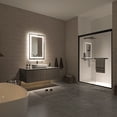 thumbnail image 3 of TOOLKISS  Anti-fog Frameless Dimmable Mirror with Backlit and Front Lighting 24 in. W x 36 in. H, 3 of 4